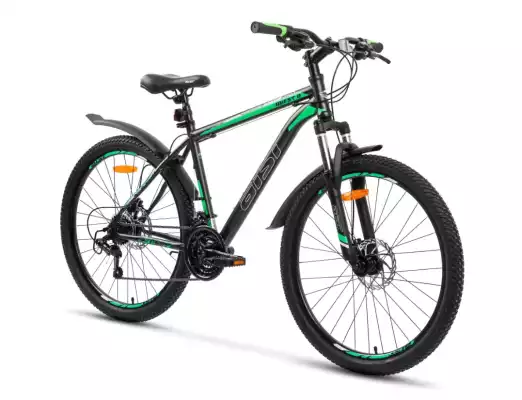 Велосипед AIST Quest 16" черно-зеленый